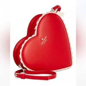 NWT Kate Spade Yours Truly Chocolate Heart Bag